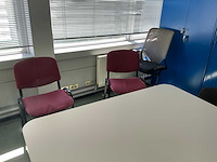 Tafel + diverse stoel (8x) - afbeelding 5 van  9