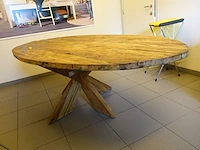 Tafel en 4 x diverse stoel - afbeelding 3 van  4