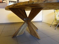 Tafel en 4 x diverse stoel - afbeelding 4 van  4