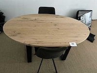 Tafel en stoel x2 - afbeelding 2 van  4