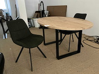 Tafel en stoel x2 - afbeelding 3 van  4
