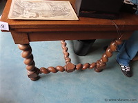Tafel, gedraaide poten , verlengbaar - afbeelding 1 van  4