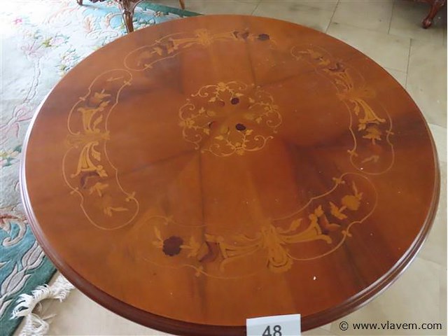 Tafel hout - afbeelding 2 van  4