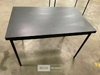Tafel ijzeren onderstel, grijs formica tablet (3x) - afbeelding 1 van  3