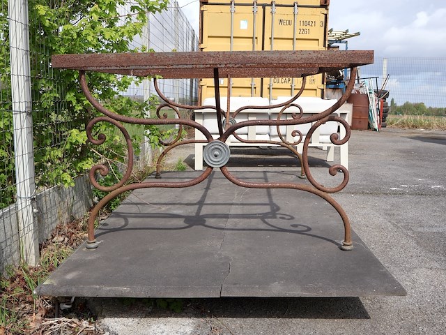 Tafel ijzeren onderstel - afbeelding 3 van  8