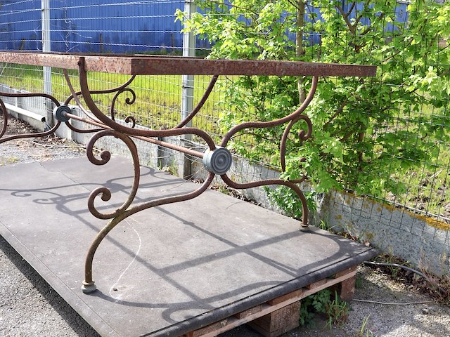 Tafel ijzeren onderstel - afbeelding 4 van  8