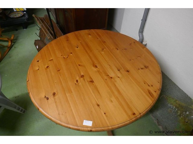 Tafel in hout - afbeelding 2 van  3