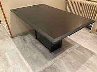 Tafel in zwarte gepolierde graniet marlin - afbeelding 1 van  7