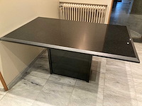 Tafel in zwarte gepolierde graniet marlin - afbeelding 3 van  7