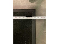 Tafel in zwarte gepolierde graniet marlin - afbeelding 7 van  7