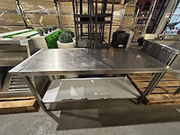 Tafel inox - afbeelding 1 van  4