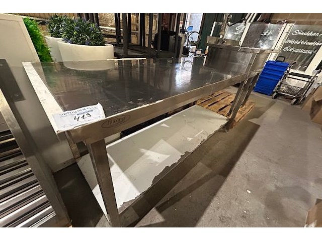 Tafel inox - afbeelding 3 van  4
