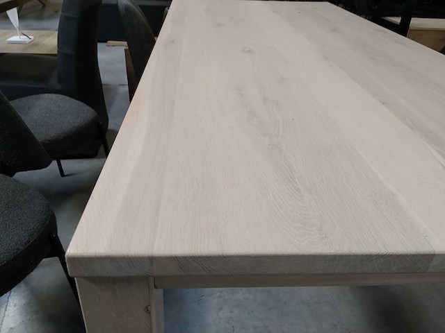 Tafel massief eik - afbeelding 2 van  2