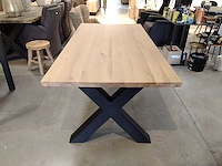 Tafel massief eik - afbeelding 1 van  2