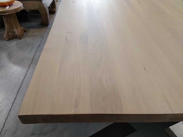 Tafel massief eik - afbeelding 2 van  2