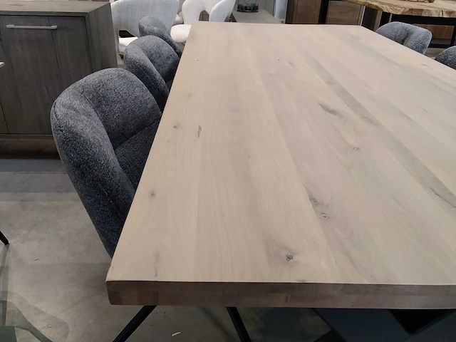 Tafel massief eik - afbeelding 3 van  3