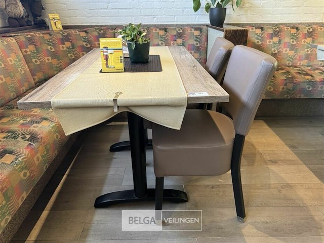 Tafel met 2 stoelen - afbeelding 1 van  4