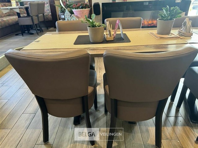Tafel met 4 stoelen - afbeelding 3 van  6