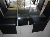 Tafel met 6 stoelen - afbeelding 6 van  8
