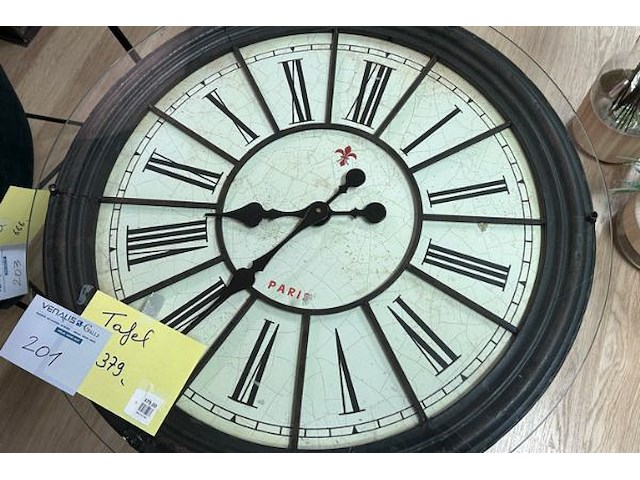 Tafel met ingewerkte klok j-line - afbeelding 2 van  3