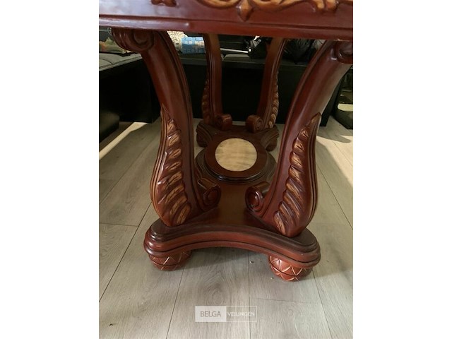 Tafel met marmeren blad - afbeelding 4 van  4