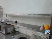 Tafel met roestvrijstalen plank - afbeelding 6 van  7