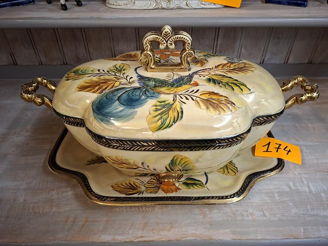 Tafel schaal h. bequet (quaregnon) - afbeelding 1 van  3