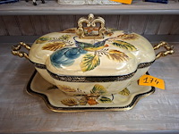 Tafel schaal h. bequet (quaregnon) - afbeelding 1 van  3