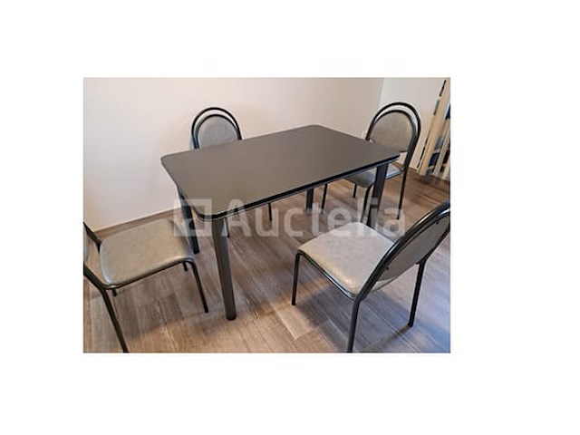 Tafel (uitneembaar) met 2 tafelkleden, 4 stoelen, 8 lijsten - afbeelding 10 van  16