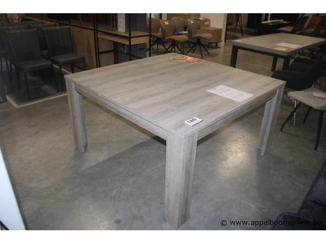 Tafel york vierkant 135x135cm - afbeelding 1 van  1