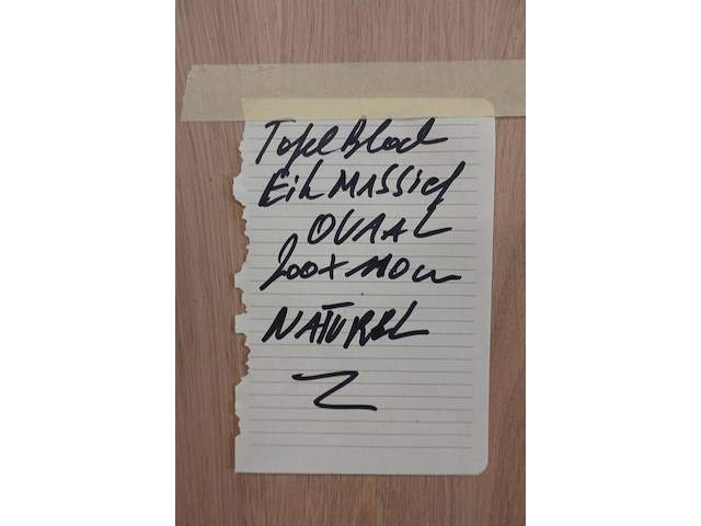 Tafelblad eik massief - afbeelding 7 van  7