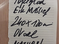 Tafelblad eik massief - afbeelding 3 van  3