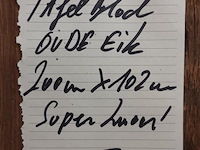 Tafelblad oude eik - afbeelding 2 van  2