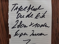 Tafelblad oude eik - afbeelding 2 van  2