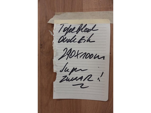 Tafelblad oude eik - afbeelding 5 van  5