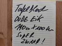 Tafelblad oude eik - afbeelding 3 van  3