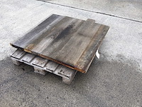 Tafelbladen eiken 1000 x 1000 x 40 mm ( 2 x ) - afbeelding 1 van  5