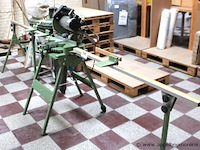 Tafelcirkelzaag elektra beckum kgs 300 vv aan- en afvoer en afzuiginstallatie - afbeelding 1 van  4