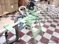 Tafelcirkelzaag elektra beckum kgs 300 vv aan- en afvoer en afzuiginstallatie - afbeelding 2 van  4