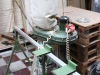 Tafelcirkelzaag elektra beckum kgs 300 vv aan- en afvoer en afzuiginstallatie - afbeelding 4 van  4