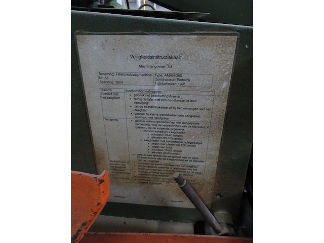 Tafelcirkelzaagmachine pinheiro - afbeelding 7 van  7