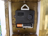 Tafelklok met cloisonne - afbeelding 7 van  9