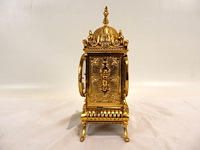 Tafelklok pendule met emaile - afbeelding 2 van  17