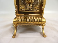 Tafelklok pendule met emaile - afbeelding 9 van  17