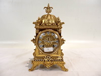 Tafelklok pendule met emaile