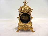 Tafelklok pendule met emaile - afbeelding 14 van  17