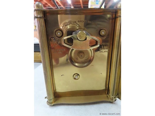 Tafelklokje/wekker made in great britain - afbeelding 3 van  4