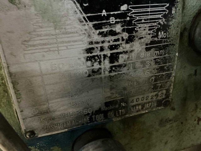 Tafelkolomboormachine - afbeelding 4 van  6