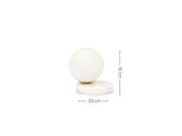 Tafellamp - dusk - table lamp (4x) - afbeelding 2 van  2