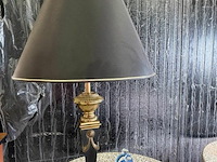 Tafellamp + kunstwerk - afbeelding 1 van  3